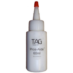 Pros-Aide Cosmetic Adhesive 60ml for prosthetics, glitter, gems and stencils, strong water-based bond