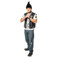 Punk Vest & Choker Costume Set