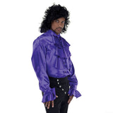 Purple Pop Star Jabot Shirt - Hire