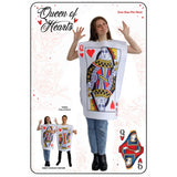 Queen of Hearts Card adult novelty costume packaging