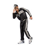 Adult rap idol costume with jacket and pants