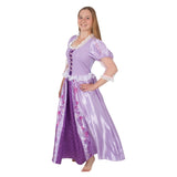 Adult Disney Rapunzel princess costume from Tangled front view