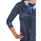 Ravenclaw Ladies Top, printed with cardigan, shirt and tie look.