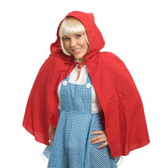 Red Riding Hooded Cape for girls and ladies for Book Week and fairytale costumes