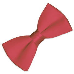 Assorted satin bow ties in red– costume and formal wear..
