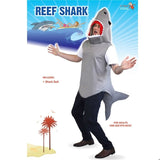 Packaging for adult reef shark costume 