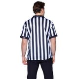 Referee shirt, short sleeves, mens size.