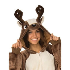 Adult reindeer furry onesie Christmas costume