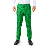 Riddler green question mark suit pants