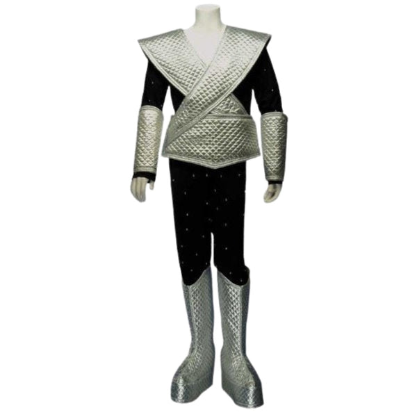 rock god costume hire mens jumpsuit wig 70s 80s rock star outfit