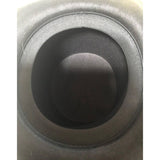 Rock-inspired costume top hat with suede-look finish