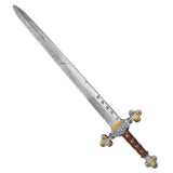 Royal sword medieval costume prop 72cm suitable for knight and Viking costumes