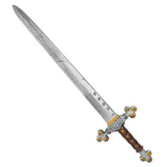 Royal sword medieval costume prop 72cm suitable for knight and Viking costumes