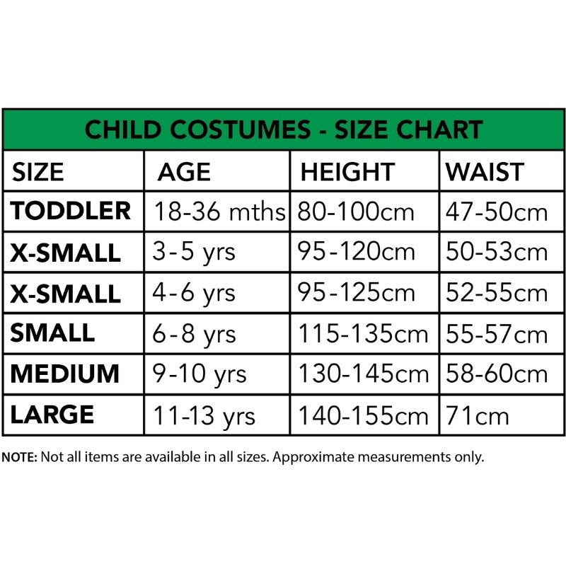 Sizing Chart