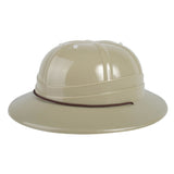 Adult plastic Safari Helmet, adjustable inner rim.