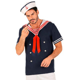 Short sleeve sailor shirt and hat