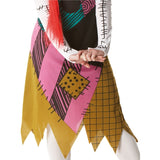 Sally Finkelstein costume patchwork dress detail