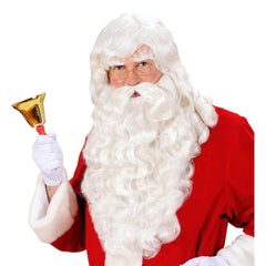 Santa Claus wig with beard, moustache and eyebrows for Christmas costume