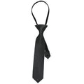 Satin Gangster Tie - Black