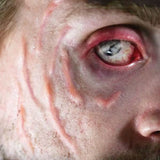 Scarred - Tinsley 3D FX Transfer, resemble aged deep scars.