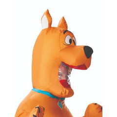 Scooby Doo Inflatable Costume-Adult, clear vinyl to see through.