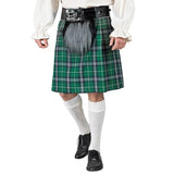 Scottish Kilt with Sporran for adult men – front view