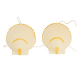 Sea shell bra beach themed dress up accessory