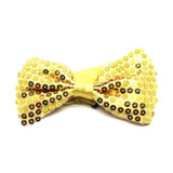 sequin bow tie assorted colours costume accessory