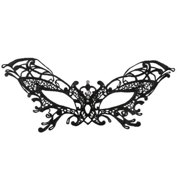 Elegant lace eye mask for masquerade parties and themed events