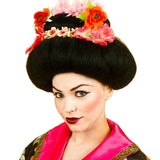 Lady wearing makeup stick crayons