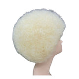 Lightweight curly blonde wig for retro outfits