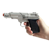 Silver Army Die Cast Toy Gun 14 cm, perfect for 007 james bond.