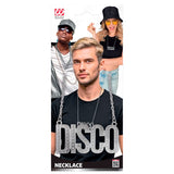 Packaging for silver disco necklace