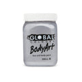 Silver Metallic Face and Body Paint – Global