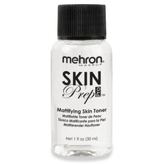 Mehron Skin Prep Pro makeup primer bottle for long-lasting wear