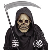 Adult latex skeleton head mask accessory