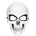 White & Black Skull Mask