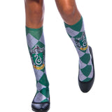 slytherin socks with logo.
