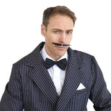 Black character moustache for costumes