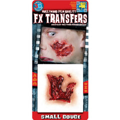 Small Gouge - Tinsley 3D FX Transfer, looks like a chunk of your skin has been removed effect.