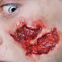 Small Gouge - Tinsley 3D FX Transfer, looks like a chunk of your skin has been removed effect.