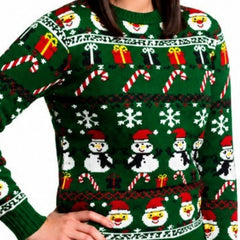 Xmas Snowman Jumper – Ladies