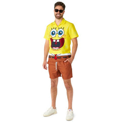 SpongeBob summer swim suit combo by Suitmeister with shirt and matching shorts