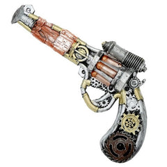 Steampunk foam latex revolver prop 32cm vintage costume accessory