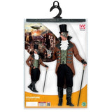 Steampunk tailcoat costume packaging