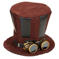 Steampunk Top Hat with Goggles