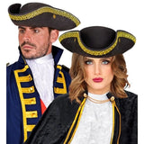 Admiral wearing the tricorn hat