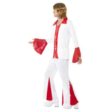 Super Trooper Male Costume, white with red accents.