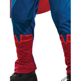 superman deluxe costume child, printed jumpsuit.