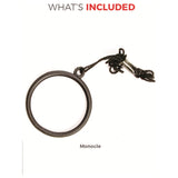 Tale of old England black monocle and cord